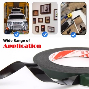 0.5mm Thick 10M Mobile Phone Repair Traceless LCD Curved Screen Dust Proof Durable Waterproof PE Foam Adhesive Tape Black - Product Image 6