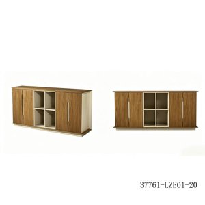 Armoire de bureau contemporaine en bois grainé 37761-DRP01-11 - Product Image 4