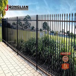 किफायती भारी शुल्क जस्ता स्टील बाड़ धातु उद्यान बाड़ लगाने वाले पैनल - Product Image 3