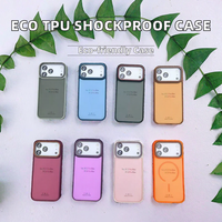 Coque de téléphone écologique en TPU PC, sublimable, étanche et antichoc