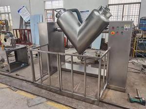Machine solide de <span class=keywords><strong>m</strong></span>élangeur de poudre de <span class=keywords><strong>m</strong></span>élangeur de la poudre V de granules avec le bâton d'agitation forcé - Product Image 3