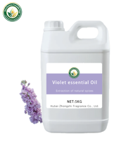 Huile Essentielle de Feuille de Violette 100% Pure (Viola Odorata) Naturelle Extraite au CO2 Testée par GC-MS Vente en Gros pour l'Aromathérapie et la Parfumerie