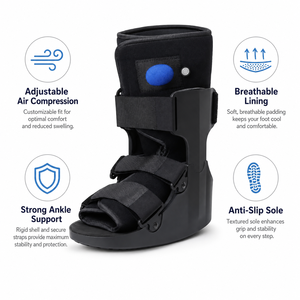 <span class=keywords><strong>Precio</strong></span> de fábrica: Bota ortopédica de aire para fijación de tobillo corto, para tendinitis de Aquiles, del fabricante de consumibles ortopédicos. - Product Image 1