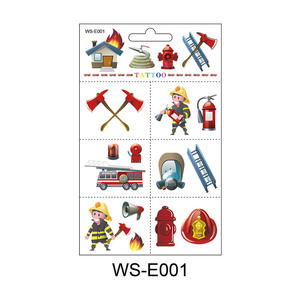 Adesivi per Finestre con Tatuaggi Educativi per Bambini, Impermeabili, Design Cartoon, Decorazioni Temporanee per Feste e Vacanze - Product Image 5