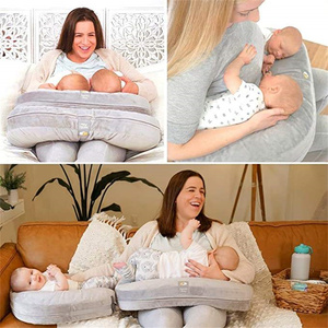 Custom Memory Foam PP Cotton Combined Two Lounger <strong>Pillows</strong> <strong>Twin</strong> <strong>Breastfeeding</strong> <strong>Pillow</strong> Baby Nursing <strong>Pillow</strong> Adjustable - Product Image 2