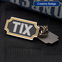 Badge créatif en alliage de zinc, Badge scolaire personnalisé en émail, Badge commémoratif d'événement, Pin's personnalisé pour entreprise