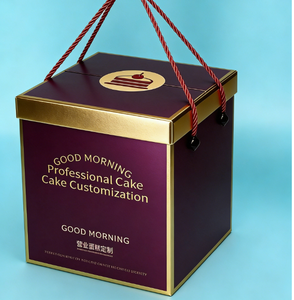 Boîte isotherme pour gâteaux haut de gamme avec poignée personnalisée - Boîte de livraison à chaîne du froid pour desserts - Product Image 2