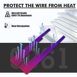 Bevinsee V8 Zündkabel-Trenner-Set für Chevrolet Ford Chevy 7mm-9,5mm Motor 265 283 327 305 - Product Image 5