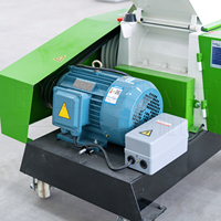 Broyeur automatique de plastique pour isolation acoustique, déchets de plastique dur, certifié CE, lames en acier inoxydable efficaces, boîte de vitesses haute performance