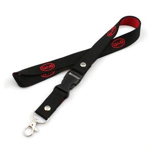 Lanière en polyester tissée avec logo, personnalisée, écologique, durable, sérigraphiée - Product Image 3