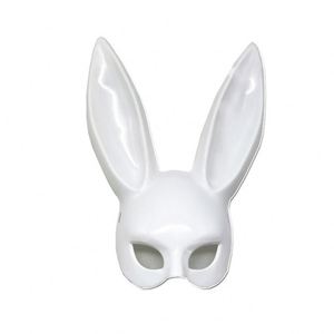Happy Rabbit Halloween Cosplay Props Cartoon Animal Plastic Mask for Party <b>Decoration</b> - Product Image 4