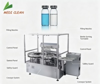 Machine de remplissage automatique de liquides, machine de remplissage et de bouchage de bouteilles d'eau, ligne de production pour l'alimentation et les cosmétiques