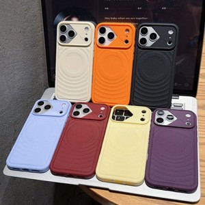เคสโทรศัพท์มือถือ TPU ลายคลื่นสีพื้น สำหรับ iPhone 18 pro max 17 16 15 พร้อมฝาครอบป้องกันเลนส์ สำหรับ Samsung S26 ultra A57 A35 - Product Image 6