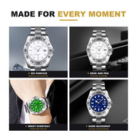 Montre à quartz pour homme SKMEI 9415, bracelet en acier inoxydable, étanche 30 m, affichage analogique, charme tendance, cadran en verre, logo personnalisable