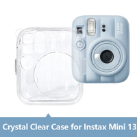 Casing Kristal Lerp&Hard untuk Kamera Fuji Instax Mini 13, Hanya Casing Pelindung