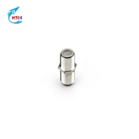 Connecteur de canon F81 3 GHz coaxial femelle-femelle, adaptateur de type F, placage étain