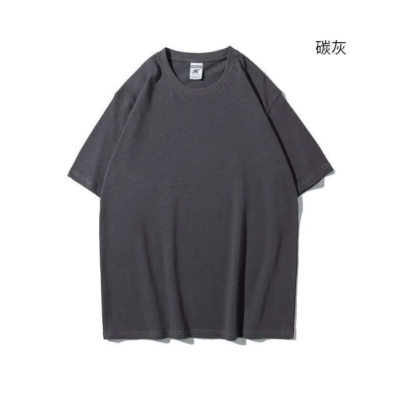 100% algodón liso camiseta de gran tamaño peso pesado personalizado espuma 3D Logo hombres Puff estampado camiseta