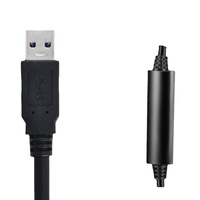 UC-048 8 Meter kabel Data kamera pria USB3.1 tipe-c USB3.0 PVC terisolasi sekrup ganda mengunci tembaga kabel USB3.1 tipe-c USB3.0