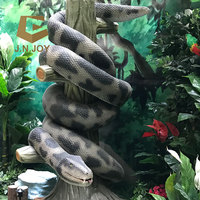 JNZ24 Parc d'attractions à thème animalier d'intérieur, exposition, parc d'attractions grandeur nature, grand animal animatronique gorille pour centre commercial
