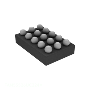 Composants électroniques de circuits intégrés : Distributeur agréé de circuits de gestion de l'alimentation (PMIC) 15 UFBGA, WLCSP FAN53526UC224X - Product Image 1