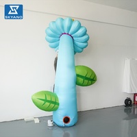 Modèle de plante gonflable géante personnalisée pour la publicité extérieure et la décoration d'événements