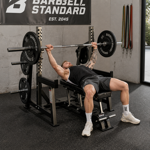 Stazione Multifunzione FRS per Panca Piana con Sistema di Sicurezza Integrato, Panca Regolabile per Sollevamento Pesi, Inclinabile e Declinabile per <span class=keywords><strong>Palestra</strong></span> - Product Image 4