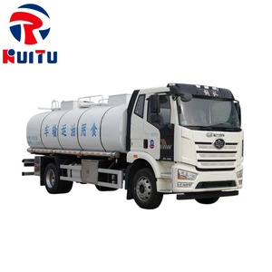 Camion-citerne à carburant et à huile FAW à transmission automatique 4X2 avec réservoir en acier inoxydable 5-10T GVW <5000L de capacité Neuf - Product Image 1