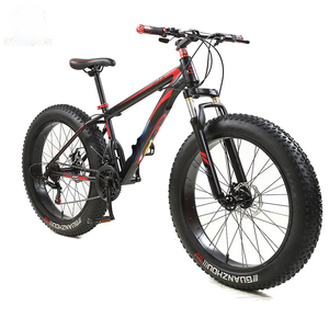 <span class=keywords><strong>Bicicleta</strong></span> de Montaña Económica de 26 Pulgadas, 21 Velocidades, Doble Freno de Disco, Horquilla de Suspensión Completa, Neumáticos Gruesos 4.0, para Adultos - Product Image 2