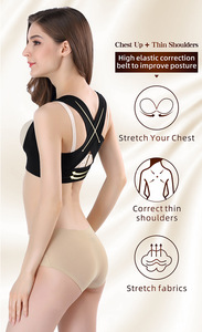 <span class=keywords><strong>Soutien</strong></span>-<span class=keywords><strong>gorge</strong></span> correcteur de posture pour femmes, <span class=keywords><strong>soutien</strong></span>-<span class=keywords><strong>gorge</strong></span> de maintien du dos et de la poitrine, vêtements de maintien de la forme avec ceinture de maintien de la poitrine - Product Image 4