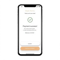 Application mobile de commerce électronique, navigation en ligne, recherche intelligente, paiements sécurisés, suivi des commandes, listes de souhaits, achats faciles, stock MAC