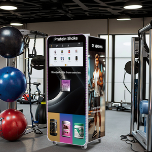 Automatic Touch Screen Milkshake Gym Cold Mixed Drink Coffee Protein Shake Vending Machine with Independent Mixing System - Product Image 2