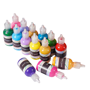 Set di 24 Colori Individuali di Vernice Acrilica Permanente 3D per Vetro, Tela e Carta - Product Image 6