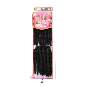BEZALE 2 #   Extensions de cheveux synthétiques pré-bouclées de 8 pouces, texture naturelle douce, tresses bouclées, coiffure tressée, prix d'usine - Product Image 1