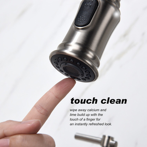 <span class=keywords><strong>Robinet</strong></span> de cuisine américain noir mat avec douchette extractible en finition Spot - Product Image 4