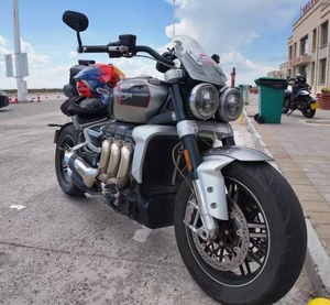ใช้สำหรับรถมอเตอร์ไซค์ <span class=keywords><strong>Rocket</strong></span> <span class=keywords><strong>3</strong></span> GT Muscle Touring Cruiser ขนาด 2458 ซีซี เครื่องยนต์สามสูบเรียง ระบายความร้อนด้วยน้ำ พร้อมระบบ ABS ควบคุมการทรงตัวในโค้ง - Product Image 1