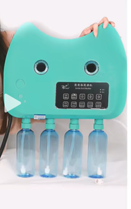 Nouvelle version améliorée : Machine à bulles pour animaux de compagnie, 4 bouteilles, en plastique ABS écologique, pour chats et chiens - Product Image 3