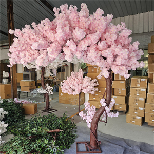 Cao Mô Phỏng Hoa Anh Đào Cây Màu Hồng Giả Cong Thân Cây Nhân Tạo Hoa Anh Đào Cây 2M 2.5M Cho Đám Cưới Ngoài Trời Trang Trí Nội Thất - Product Image 4