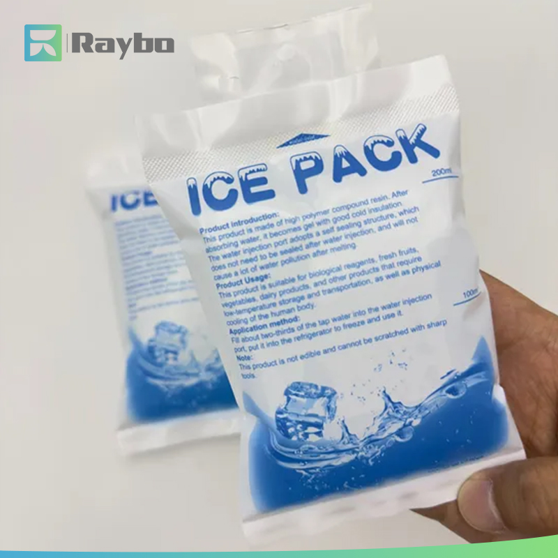 RAYBO Factory Sales Gel Ice Pack Custom Logo Cold Chain Ice Pack