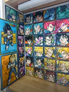En gros, Aimant de réfrigérateur Dragon Anime, Boîte mystère d'anime de combat classique, Autocollant magnétique Super Guerrier, Jouet de collection pour décoration intérieure - Product Image 4