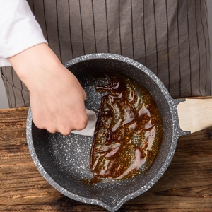 Juego de utensilios de cocina <span class=keywords><strong>Carote</strong></span> de mármol, olla de leche antiadherente, cocina de inducción, utensilios de cocina antiadherentes, cacerola, juego de utensilios de cocina fundidos a presión - Product Image 6