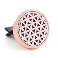 Clip désodorisant pour voiture, clip pour grille d'aération, clip diffuseur de parfum, clip parfumé, diffuseur de fragrance - Conception détachable