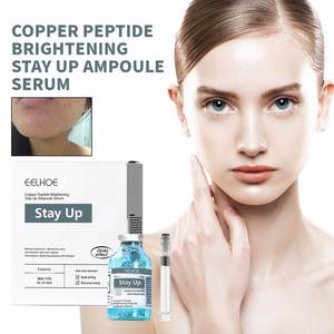 EELHOE Venta al por Mayor OEM Set de Suero Antiarrugas Reafirmante con Péptidos de Cobre Azul y Oligopéptidos, Ampolla Facial Reparadora para el Cuidado Facial - Product Image 5