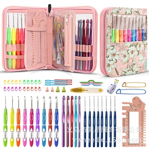 Kit <span class=keywords><strong>de</strong></span> costura <span class=keywords><strong>de</strong></span> bolsa <span class=keywords><strong>de</strong></span> lirio con asas suaves <span class=keywords><strong>de</strong></span> dos tonos <span class=keywords><strong>de</strong></span> alta calidad, juego <span class=keywords><strong>de</strong></span> herramientas <span class=keywords><strong>de</strong></span> tejer <span class=keywords><strong>de</strong></span> plástico, accesorios <span class=keywords><strong>de</strong></span> <span class=keywords><strong>ganchillo</strong></span> a mano, almacenamiento, costura - Product Image 2