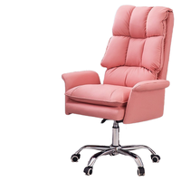 Chaise de bureau exécutive à dossier haut en cuir PU, ergonomique, avec support lombaire, pivotante, réglable en hauteur, directement de l'usine