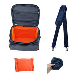 <span class=keywords><strong>Sac</strong></span> <span class=keywords><strong>photo</strong></span> antichoc avec revêtement en cuir imperméable, fermeture éclair, design portable, <span class=keywords><strong>sac</strong></span> <span class=keywords><strong>à</strong></span> bandoulière, support de fixation pour <span class=keywords><strong>appareil</strong></span> <span class=keywords><strong>photo</strong></span> - Product Image 4