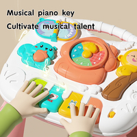 Table d'activités éducative musicale multifonctionnelle en plastique pour bébé