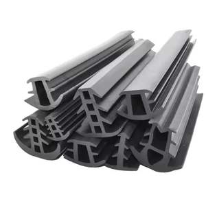 בצורת t לוח איטום רצועה <span class=keywords><strong>pvc</strong></span> extruded עמיד למים פרופיל גומי אטם פוטו-וולטאי - Product Image 2