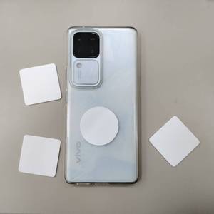 Almohadilla de limpieza de pantalla de teléfono adhesiva lavable reutilizable sin pelusa de fibra ultrafina de microfibra de gran venta personalizable a todo color - Product Image 1