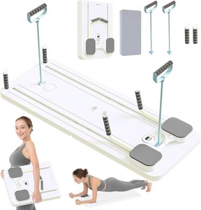 Planche de Pilates pliable PP fer EVA planche de Fitness d'entraînement abdominal push-up multifonctionnelle - Product Image 1