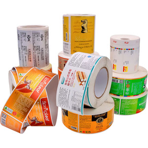Haga su propio papel de etiquetas de impresión de prensa de letras, pegatina personalizada impermeable, pegatina adhesiva de impresión barata de letras - Product Image 1